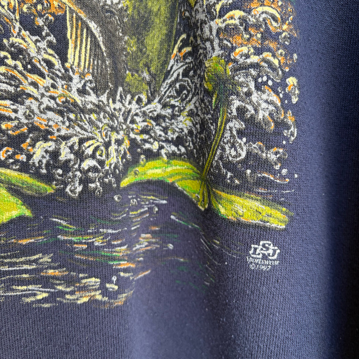 Vintage Bass Fishing Crewneck - Size XL