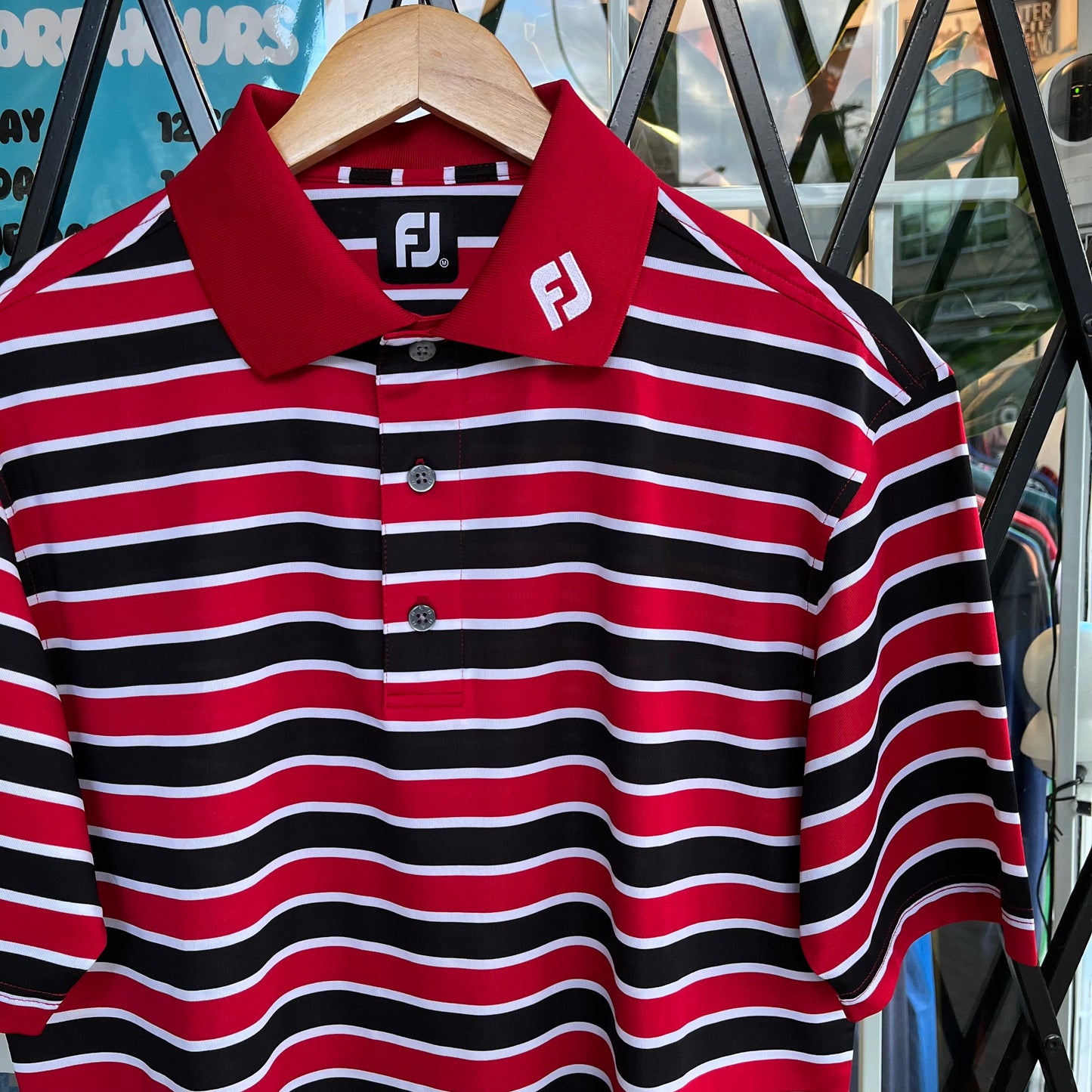 FootJoy Golf Stripe Shirt - Size L