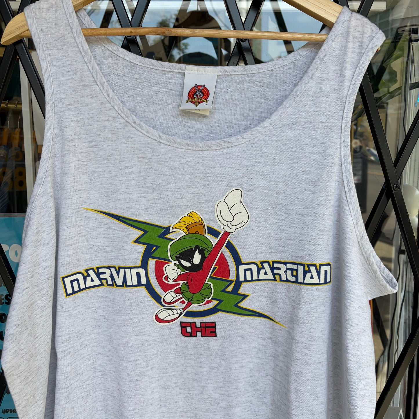 1999 Looney Tunes Marvin The Martian Tank Top - Size XL