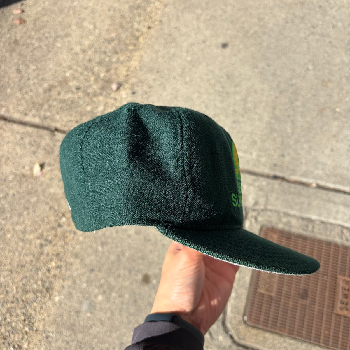 Vintage Seattle Sonics Fitted Hat - Size 6 7/8