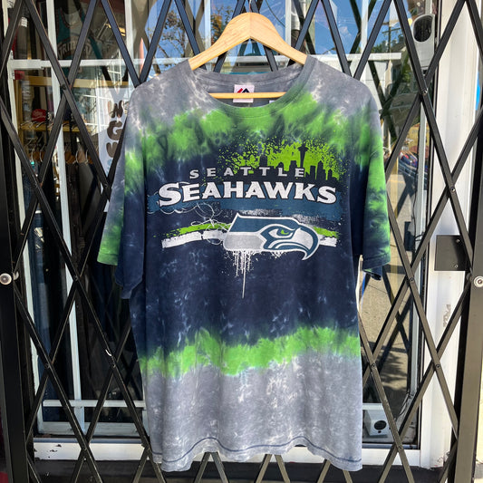 Seattle Seahawks Tie Dye Tee - Size XL