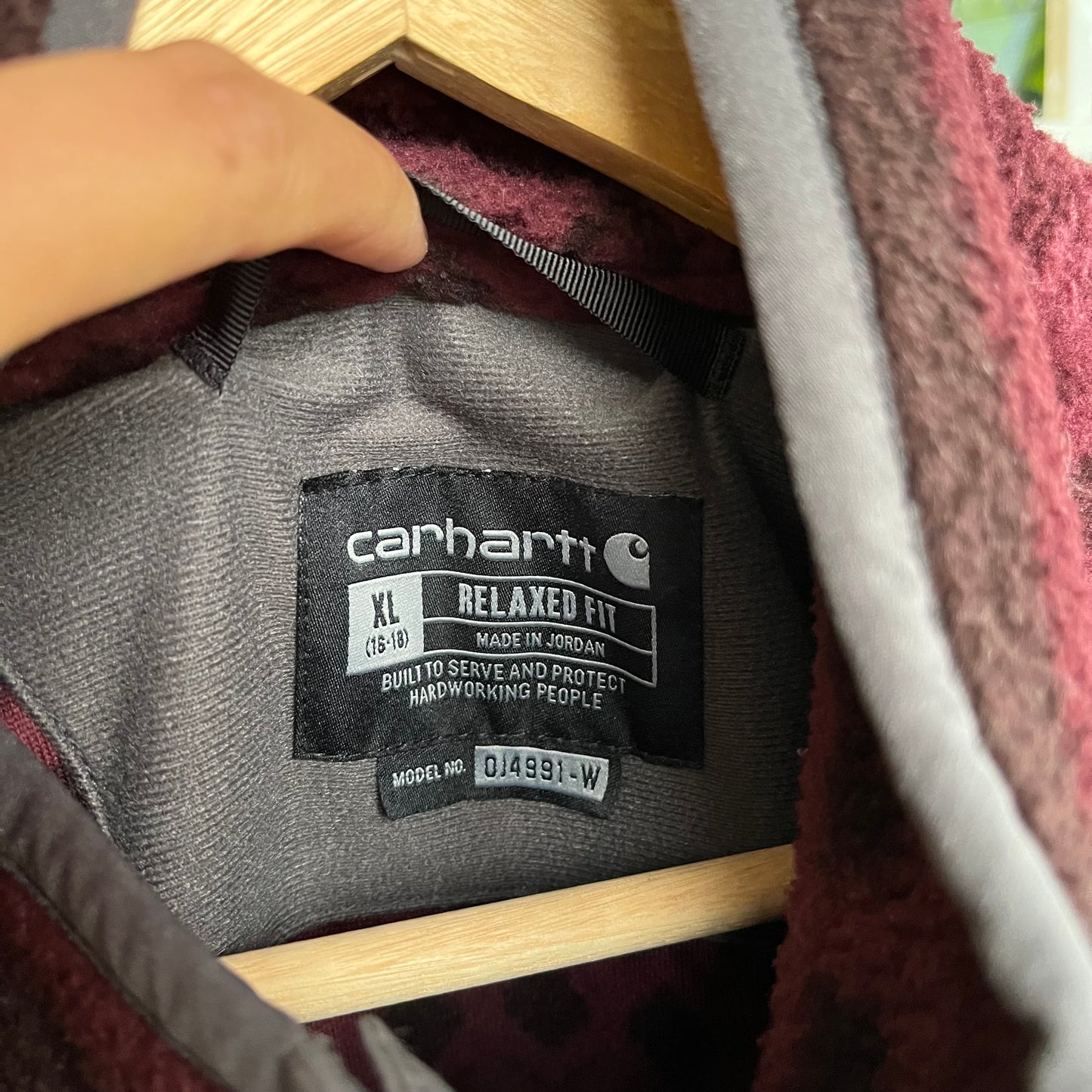 Carhartt Snap Fleece Sweater - Size Women’s XL