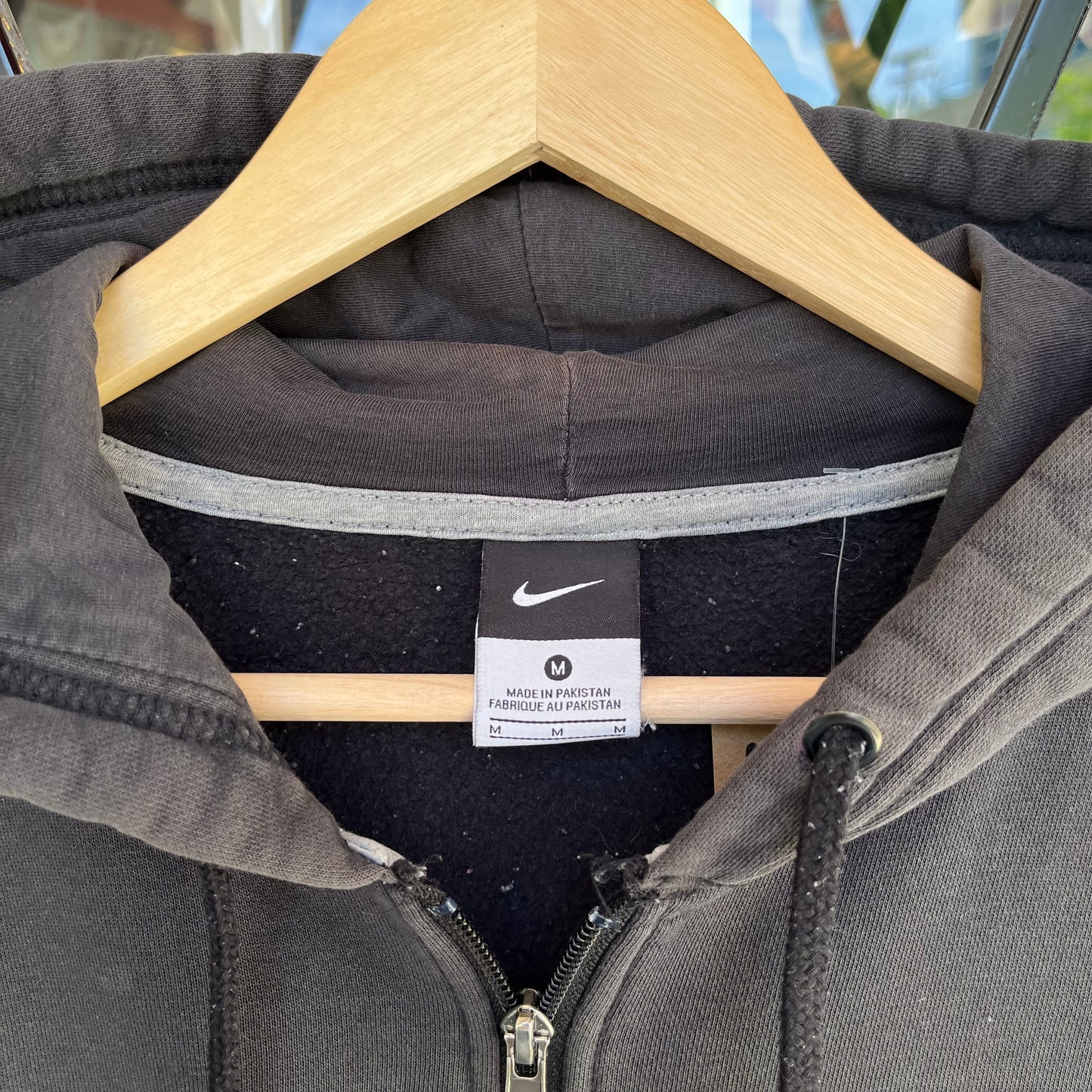 Nike Zip Up Hoodie - Size M