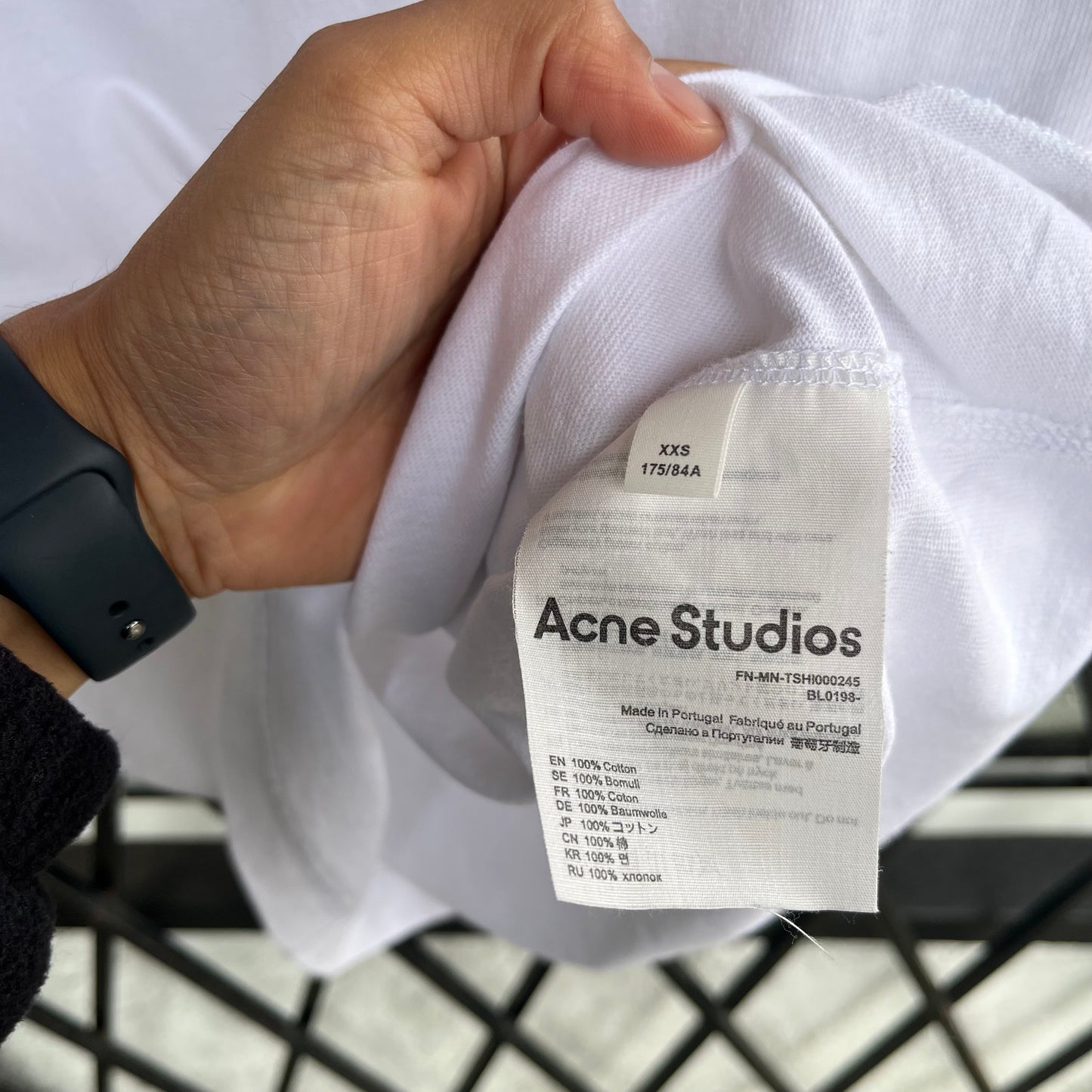 Acne Studios Stamp Logo Tee - Size XXS (fits L)