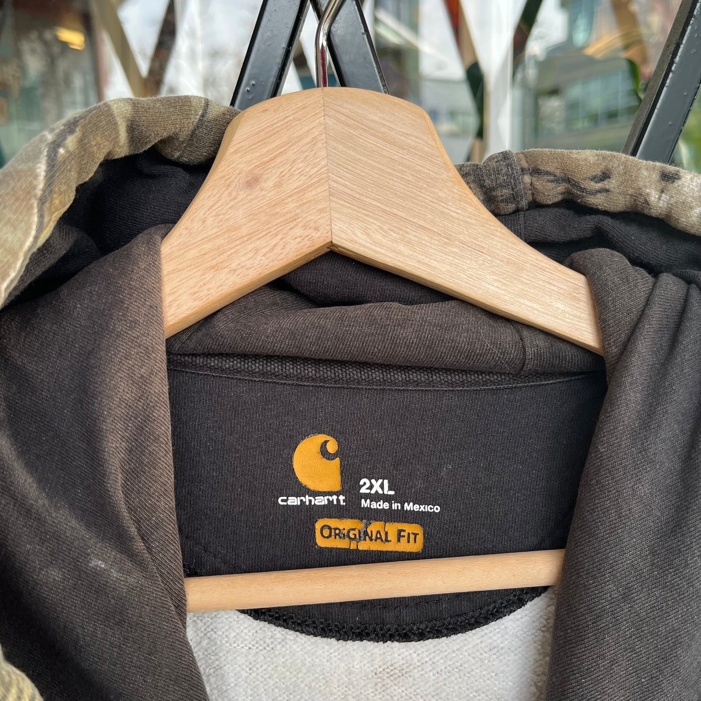 Carhartt Real Tree Zip Up Hoodie - Size XXL