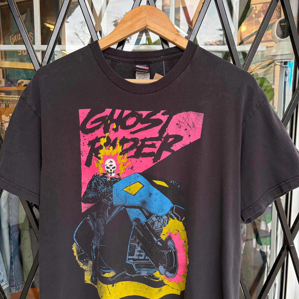 2012 Marvel Mad Engine Ghost Rider Tee - Size L
