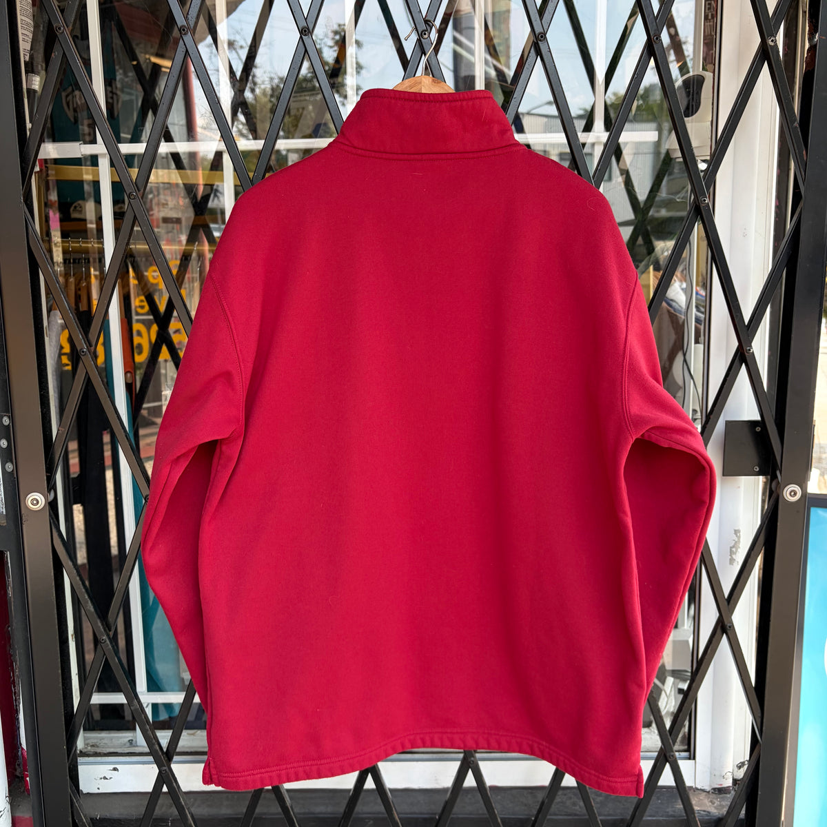 Washington State Cougars Quarter Zip Sweater - Size L