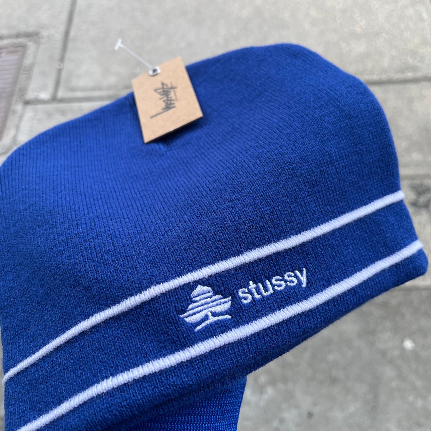 Stussy Spade Skullcap Royal Blue