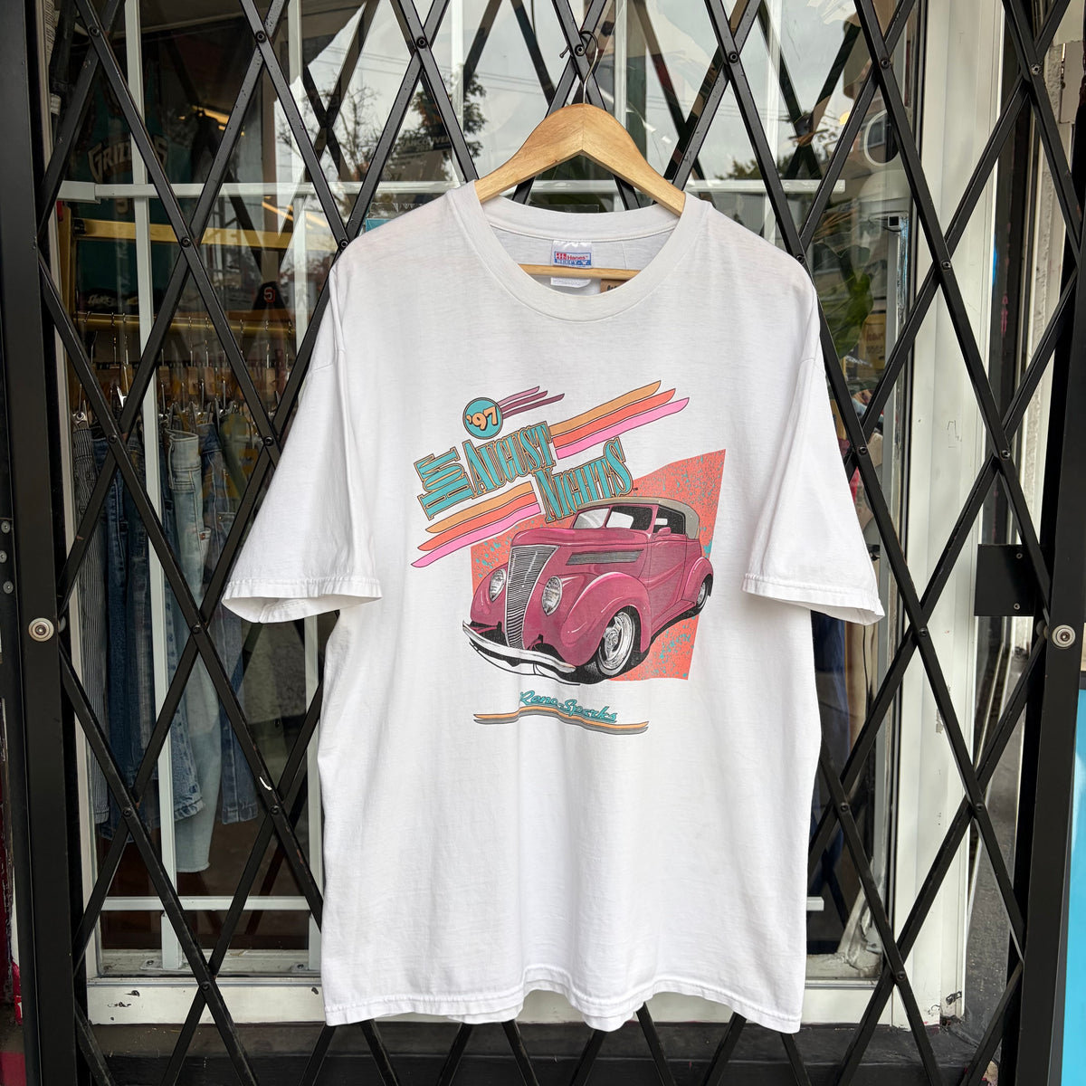 1997 Hot August Nights Car Tee - Size XL