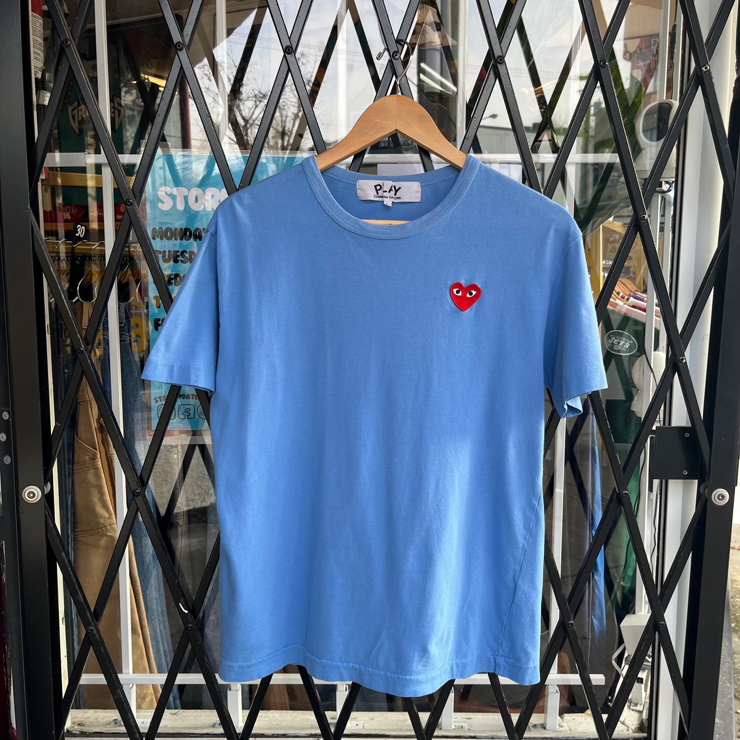 CDG Play Heart Tee - Size L