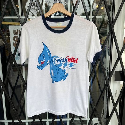 1980’s Wet N Wild Water Park Ringer Tee - Size M