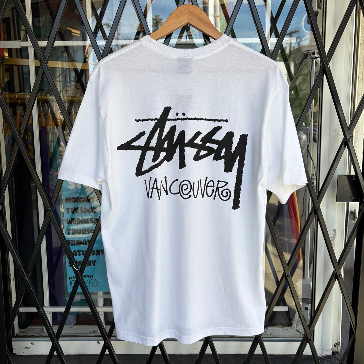 Stussy Vancouver Stock Tee White - Size M