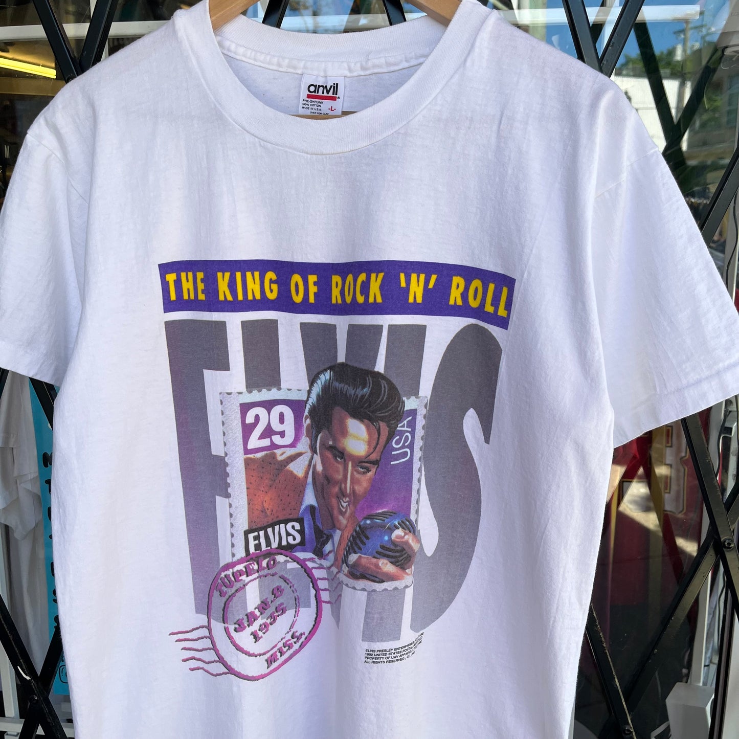 1992 Elvis Presley Tee - Size L