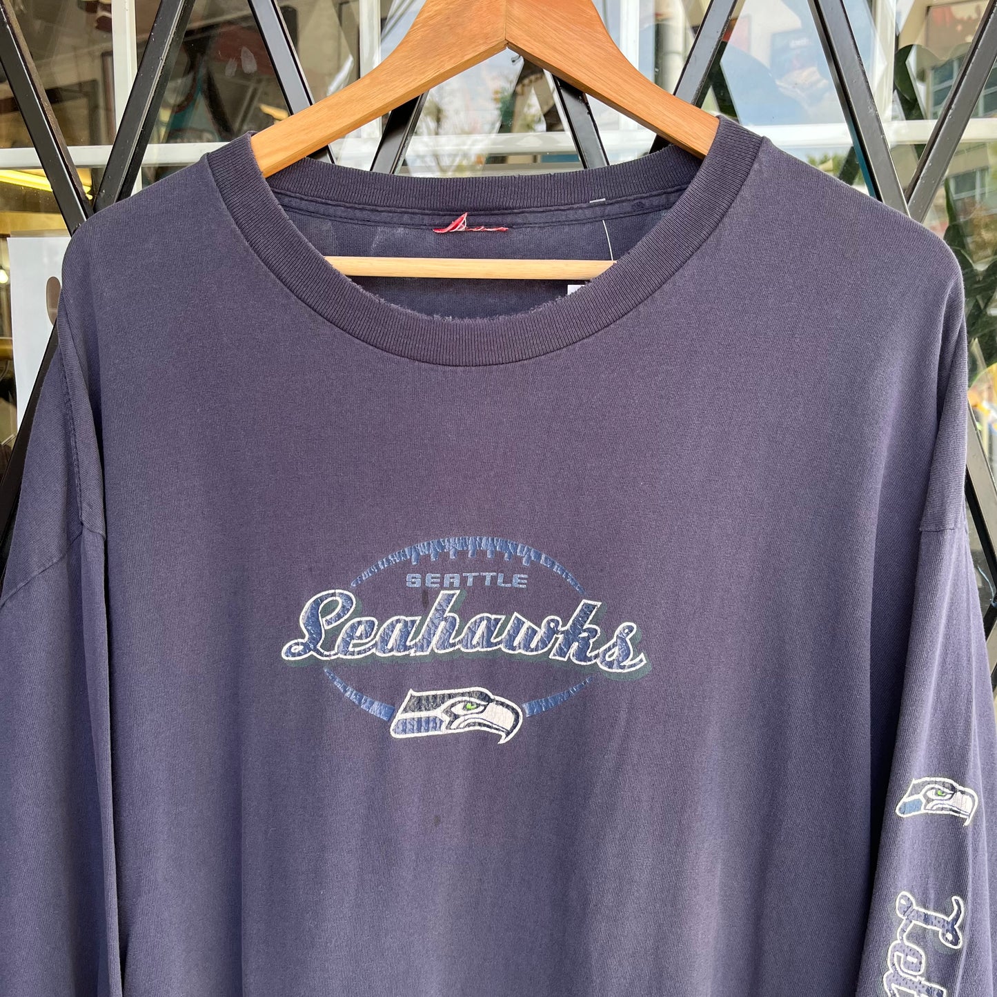 Vintage Seattle Seahawks Long Sleeve - Size XL