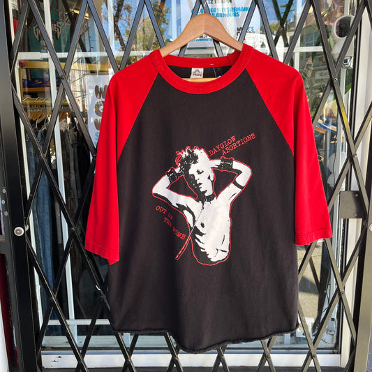 Y2K Dayglo Abortions Tour Long Sleeve Shirt - Size XL
