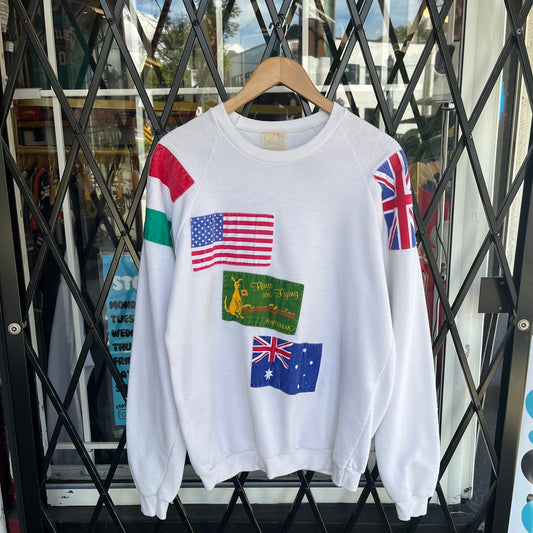 Vintage Flag Crewneck - Size L