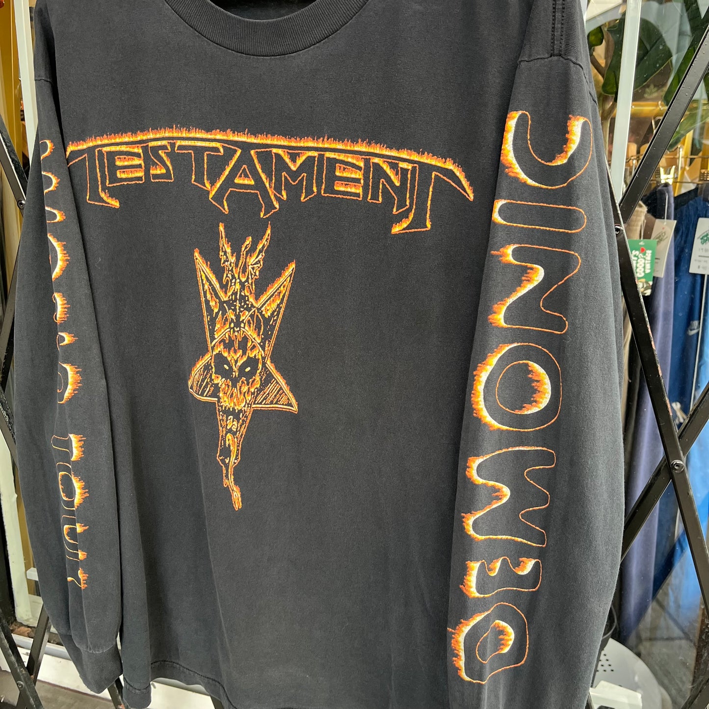 1997 Testament Demonic Tour Long Sleeve - Size L