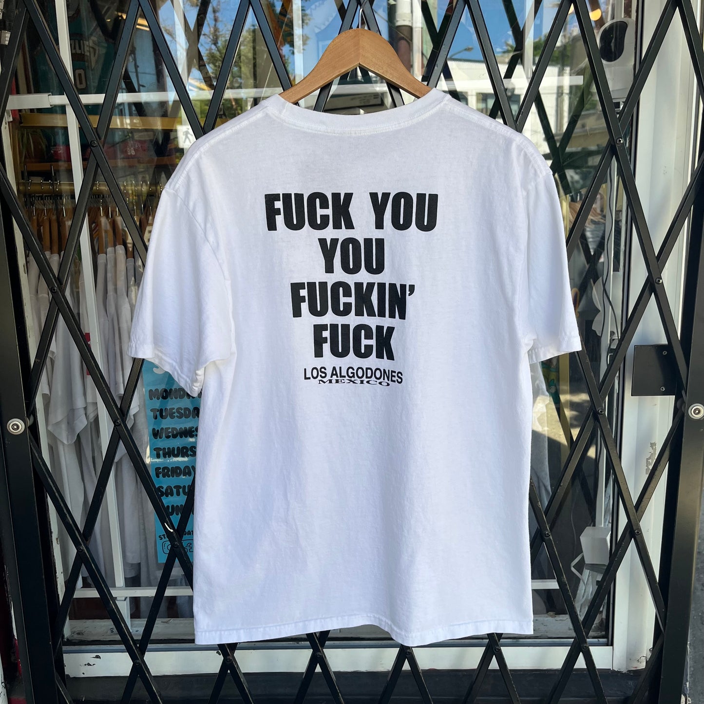 Souvenir F Word Tee - Size L
