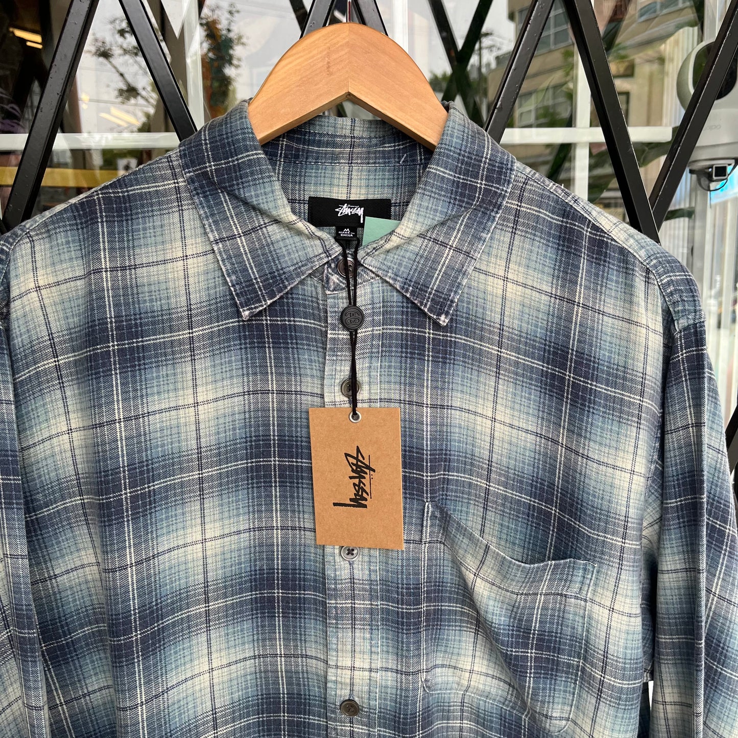 Stussy Matthew Plaid Shirt - Size M