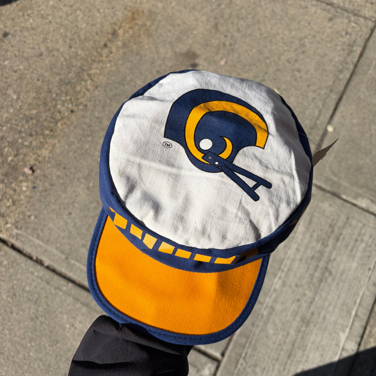 Vintage LA Rams Painters Cap Hat