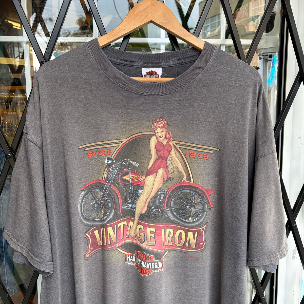 Harley Davidson Vintage Iron Tee - Size XXL