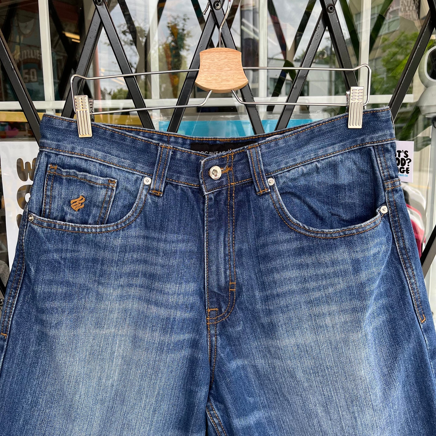 Y2K Rocawear Baggy Denim Shorts - Size 34W
