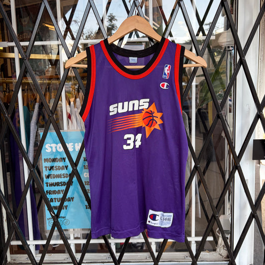 Vintage Champion Charles Barkley Suns Jersey - Size Youth L
