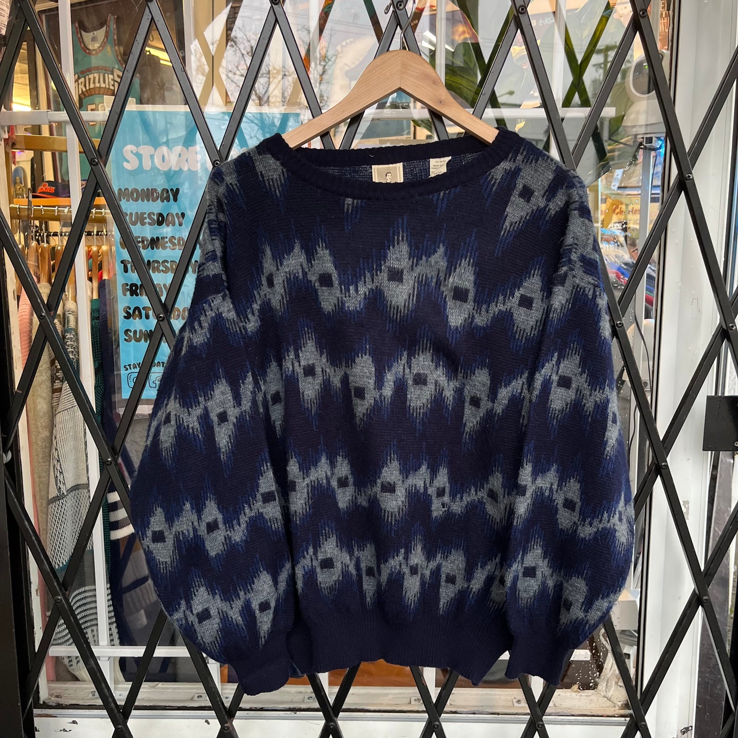 Vintage Knit Sweater - Size M