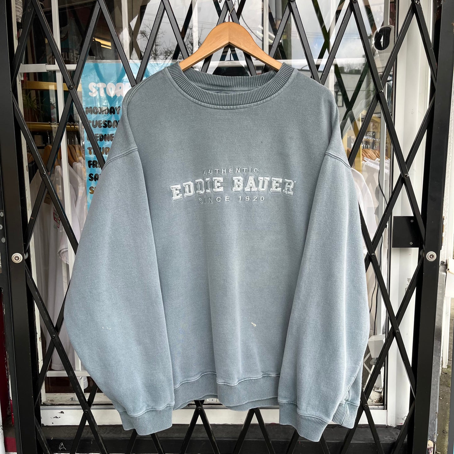 Vintage Eddie Bauer Tonal Baggy Crewneck - Size XXL