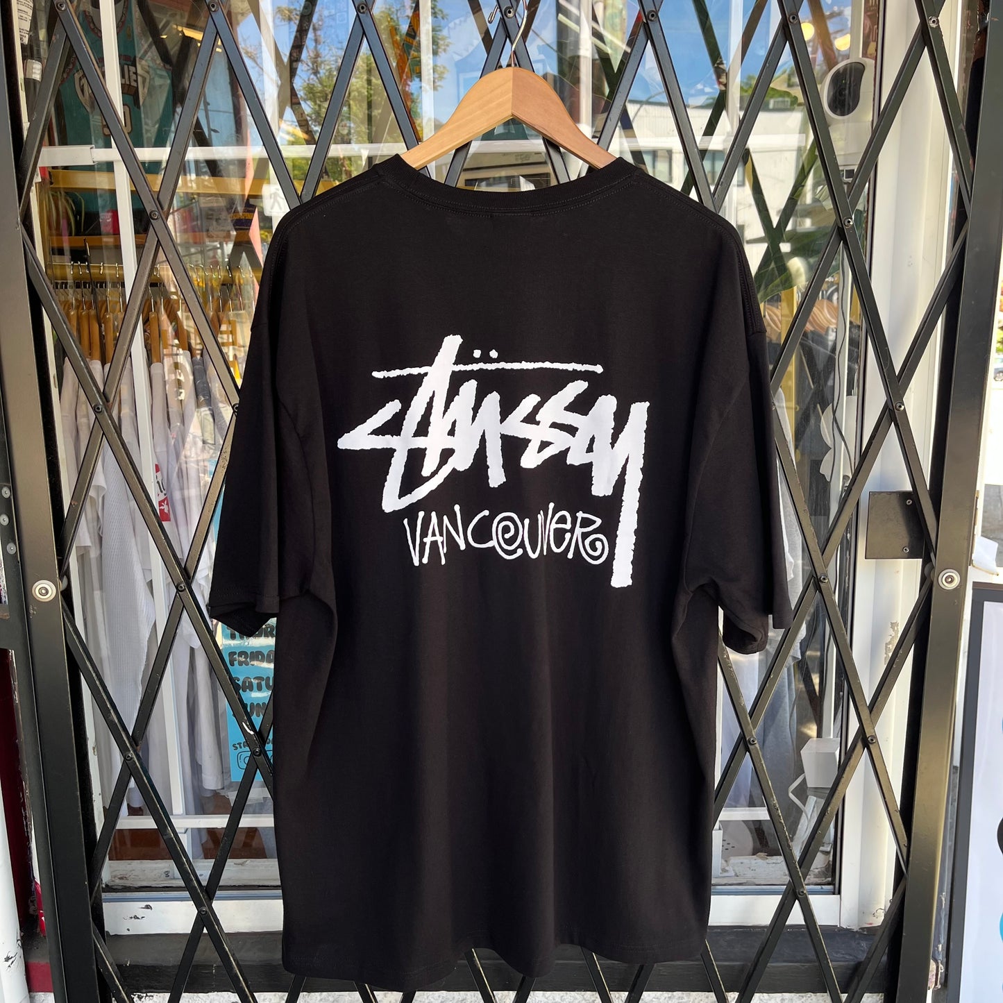 Stussy Vancouver Stock Tee Black - Size XXL