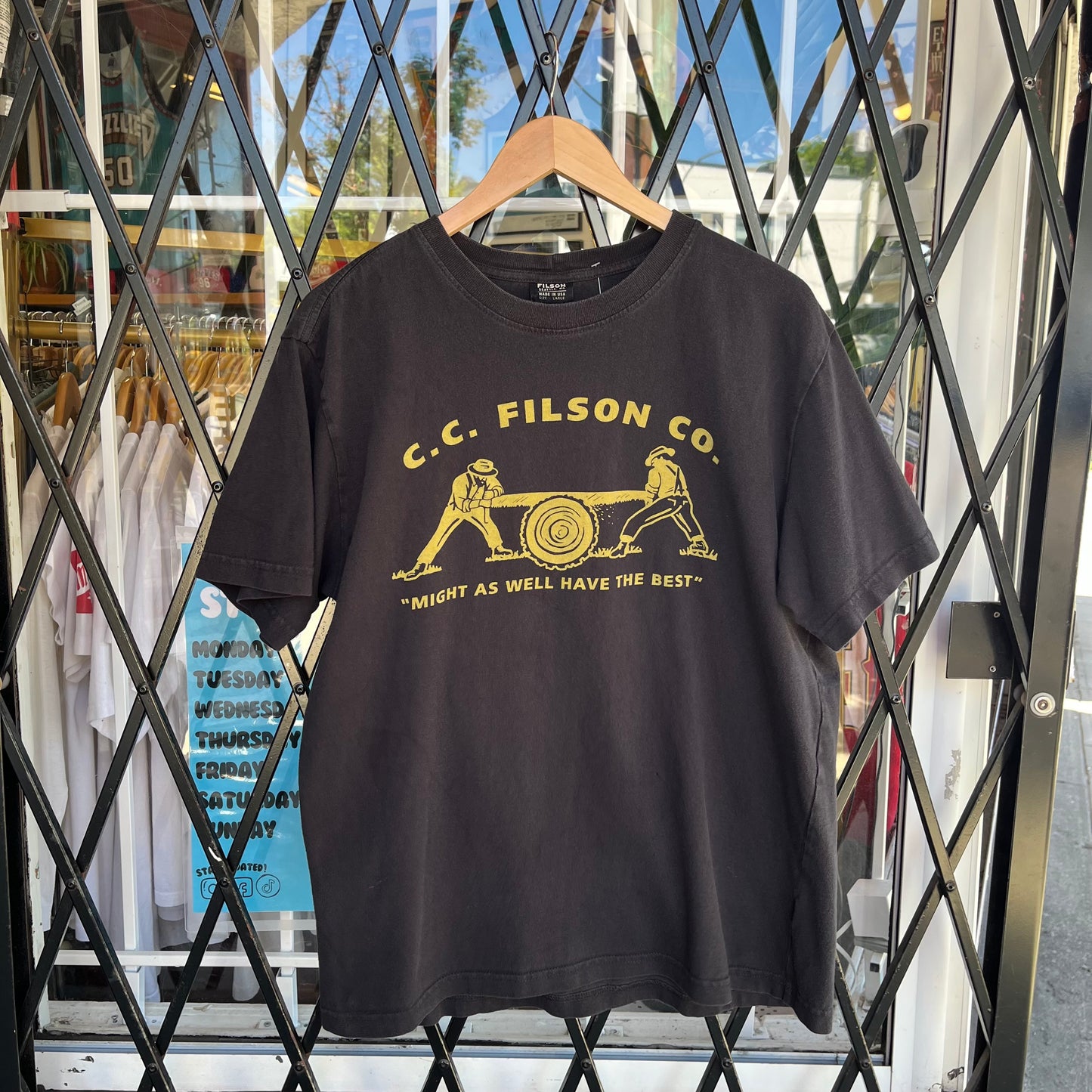 Filson Loggers Tee - Size L