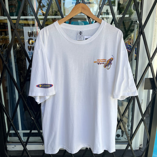 1997 Columbia Cycle Oregon Ten Tee - Size XL