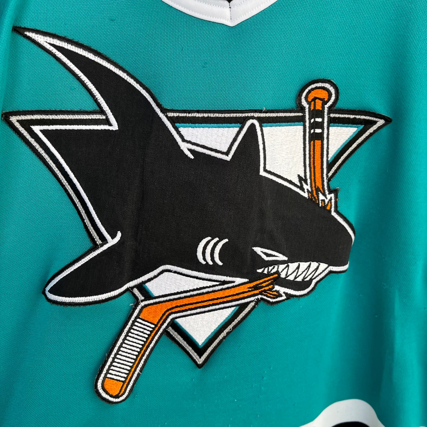 Vintage San Jose Sharks Jersey - Size L