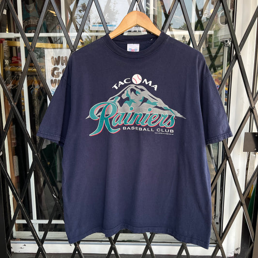 1997 Tacoma Rainiers Baseball Tee - Size XL