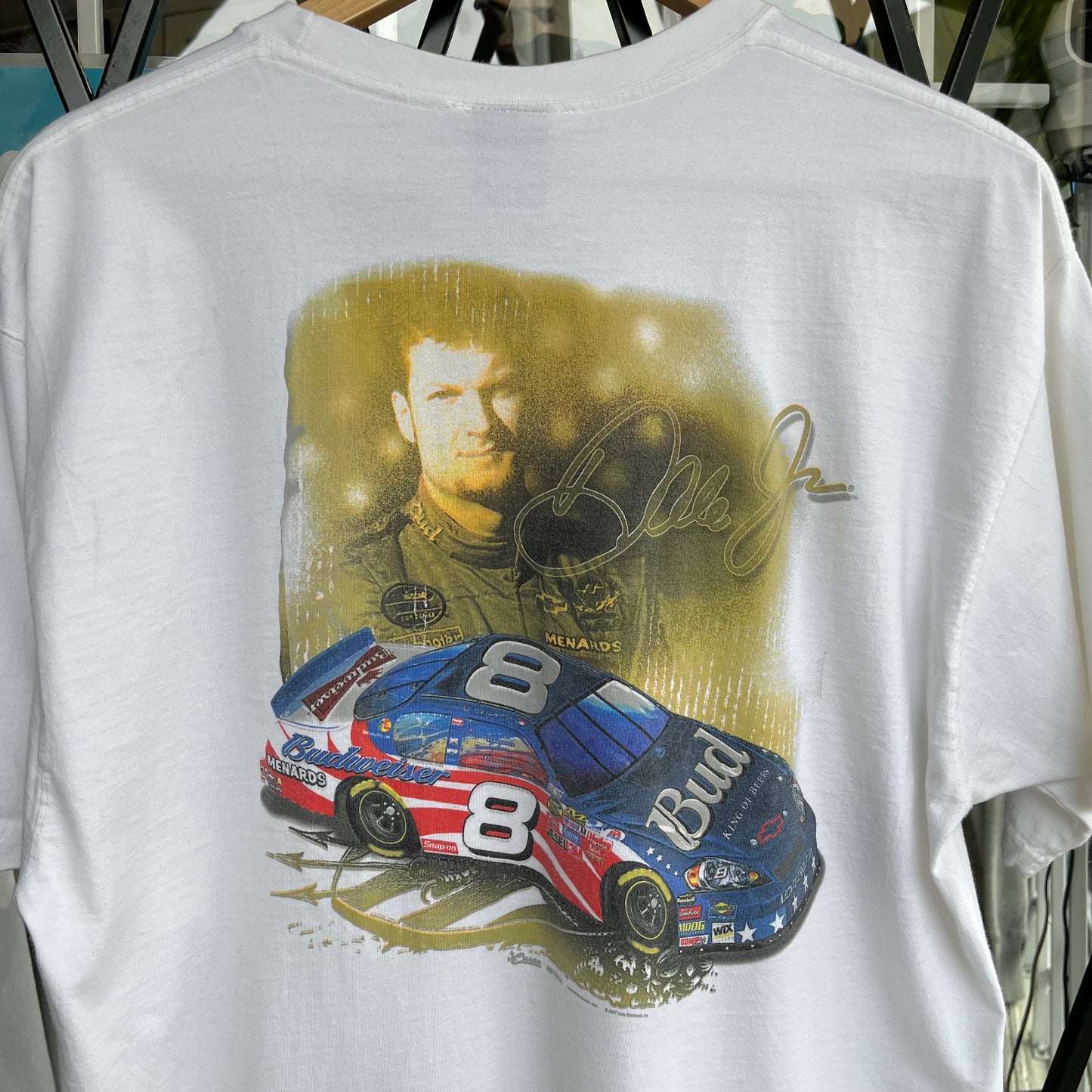 Vintage Dale Earnhardt Jr. NASCAR Racing Tee - Size XL