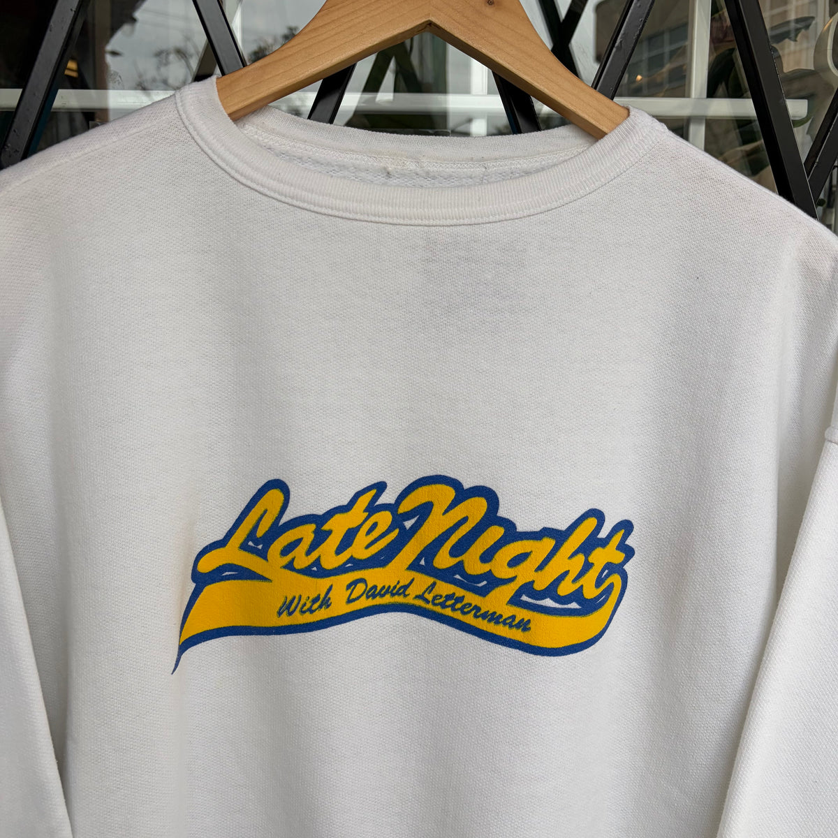 Vintage Late Night Show with David Letterman Crewneck - Size L