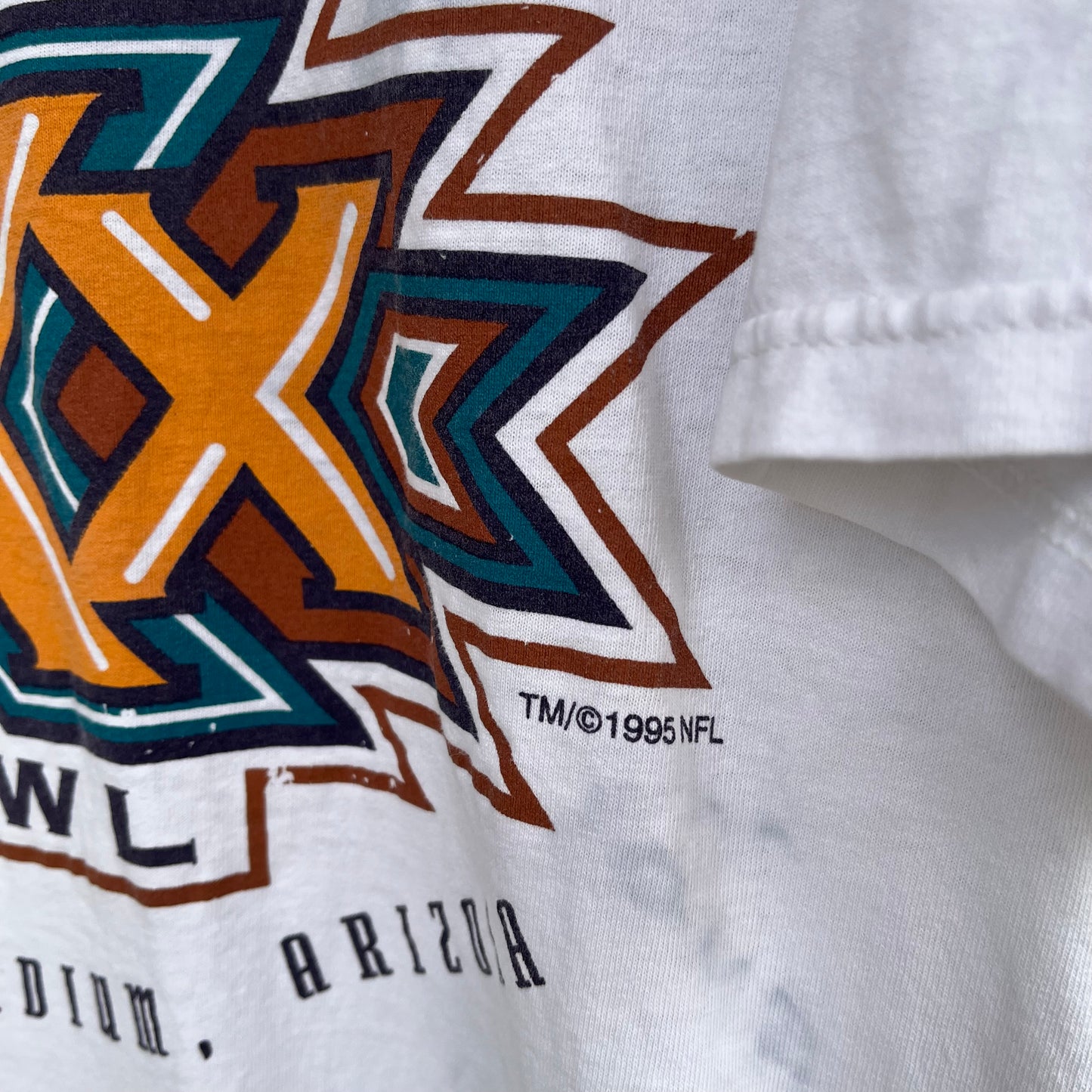 1996 Super Bowl Sunday Tee - Size L