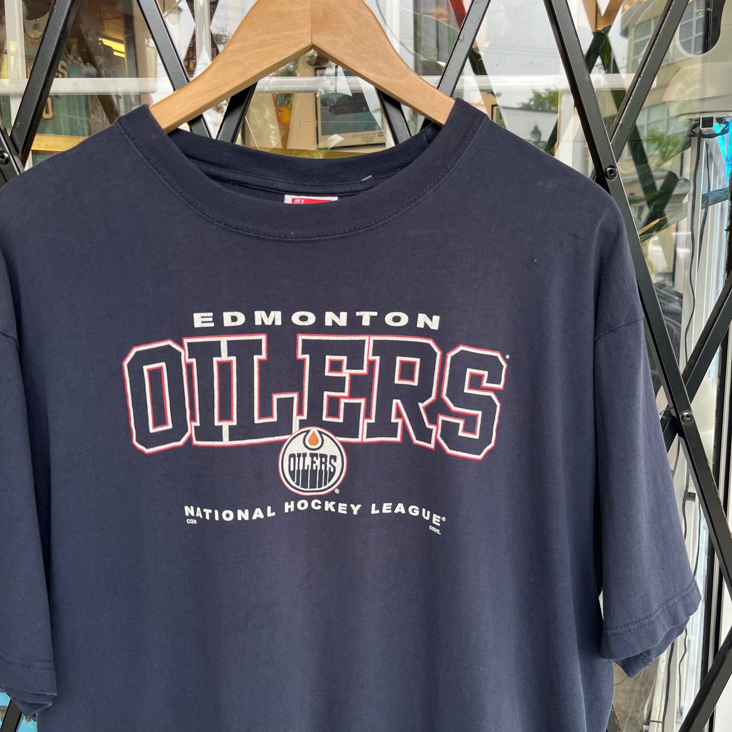 Vintage Edmonton Oilers Tee - Size L