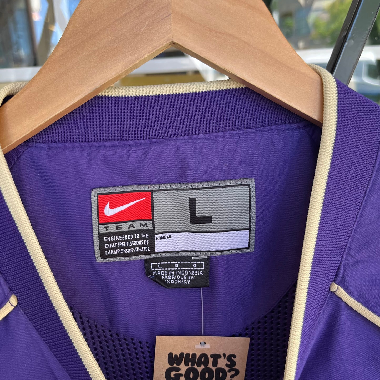 Vintage Nike Huskies Pullover Windbreaker - Size L