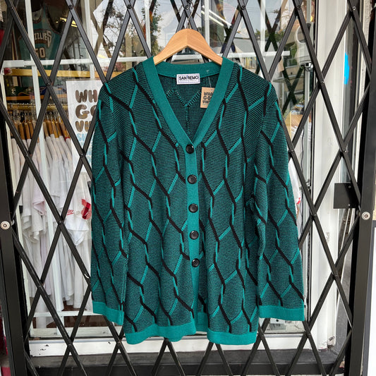 Vintage Knit Cardigan - Size Womens L