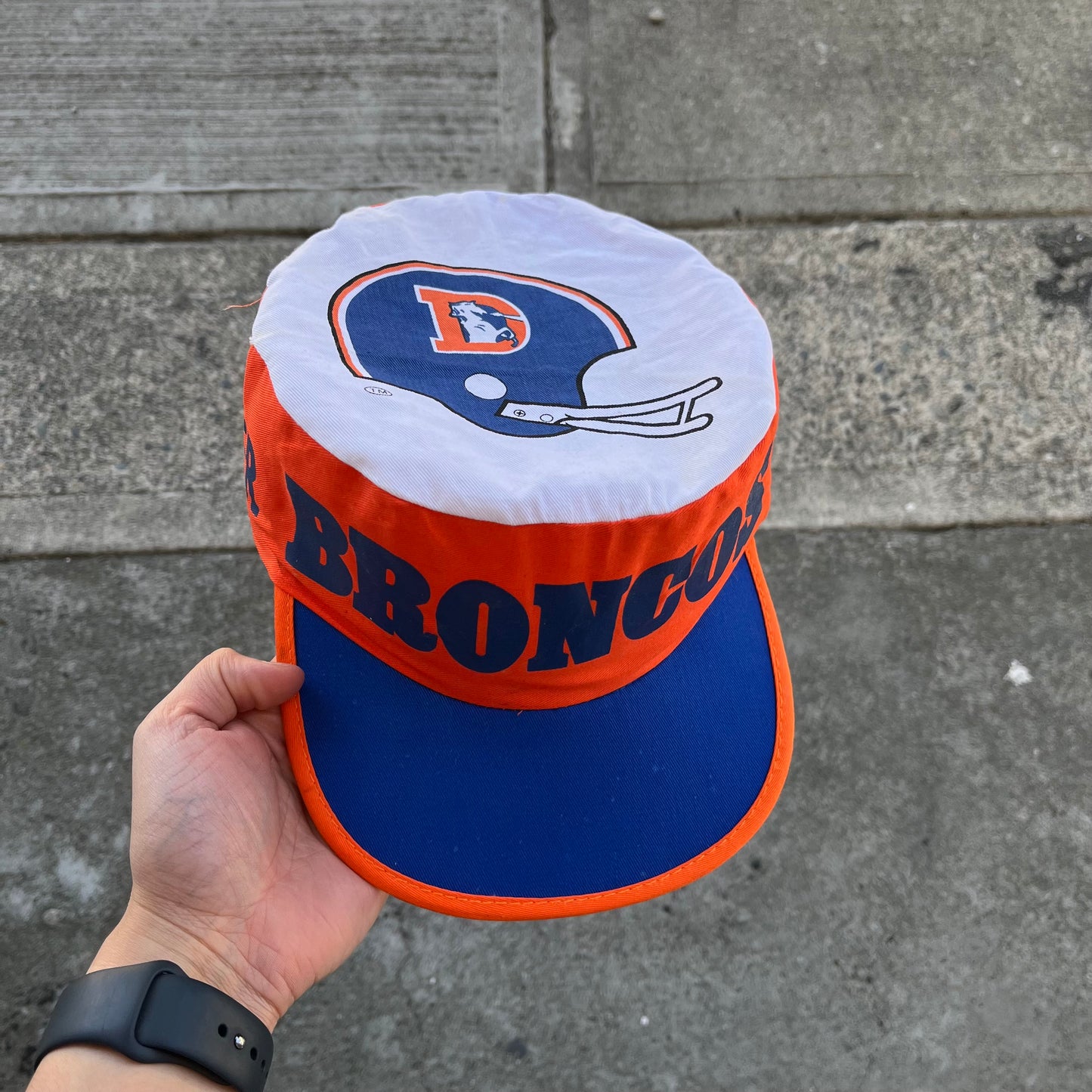 1980’s Denver Broncos Painters Cap Hat