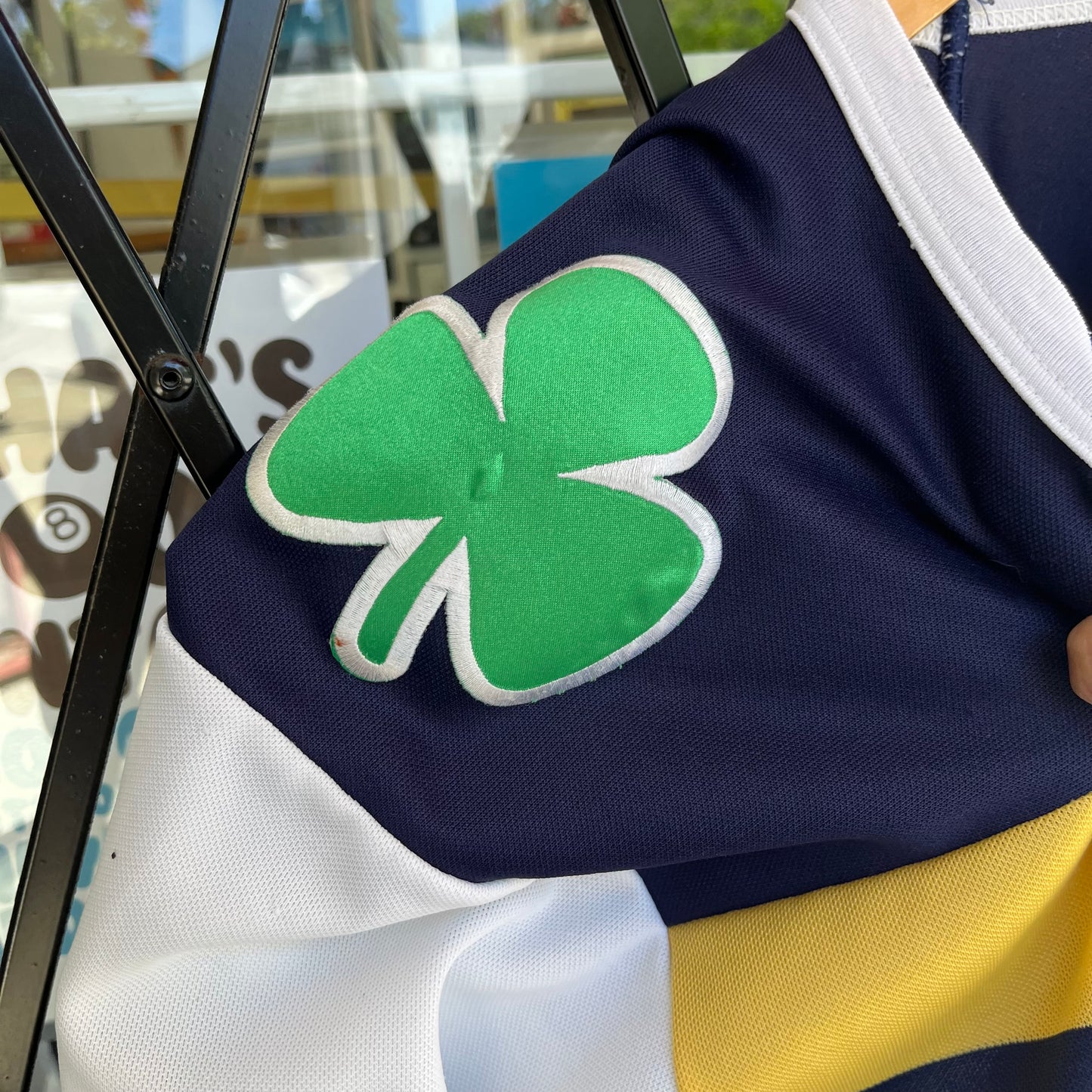 Vintage Notre Dame Hockey Jersey - Size L