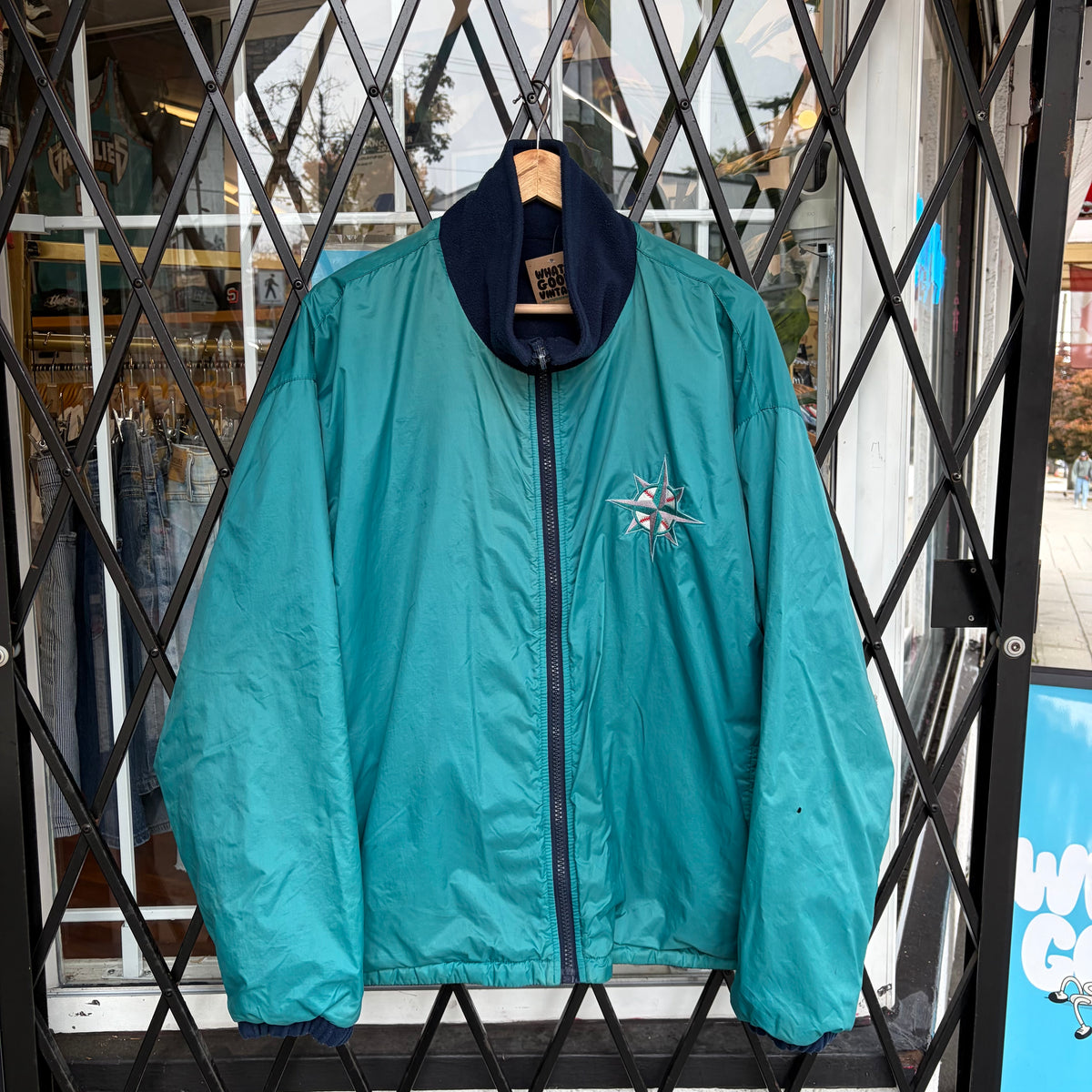 Vintage Reversible Pro Player Seattle Mariners Jacket - Size L