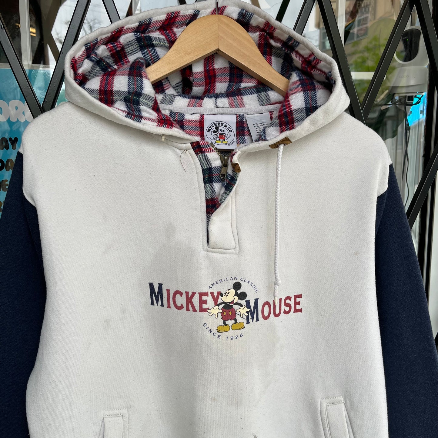 Vintage Disney Mickey Mouse Hoodie - Size L