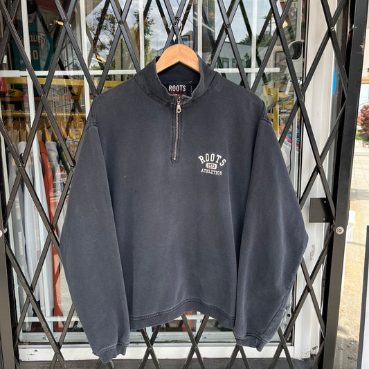 Vintage Roots Quarter Zip Sweater - Size L