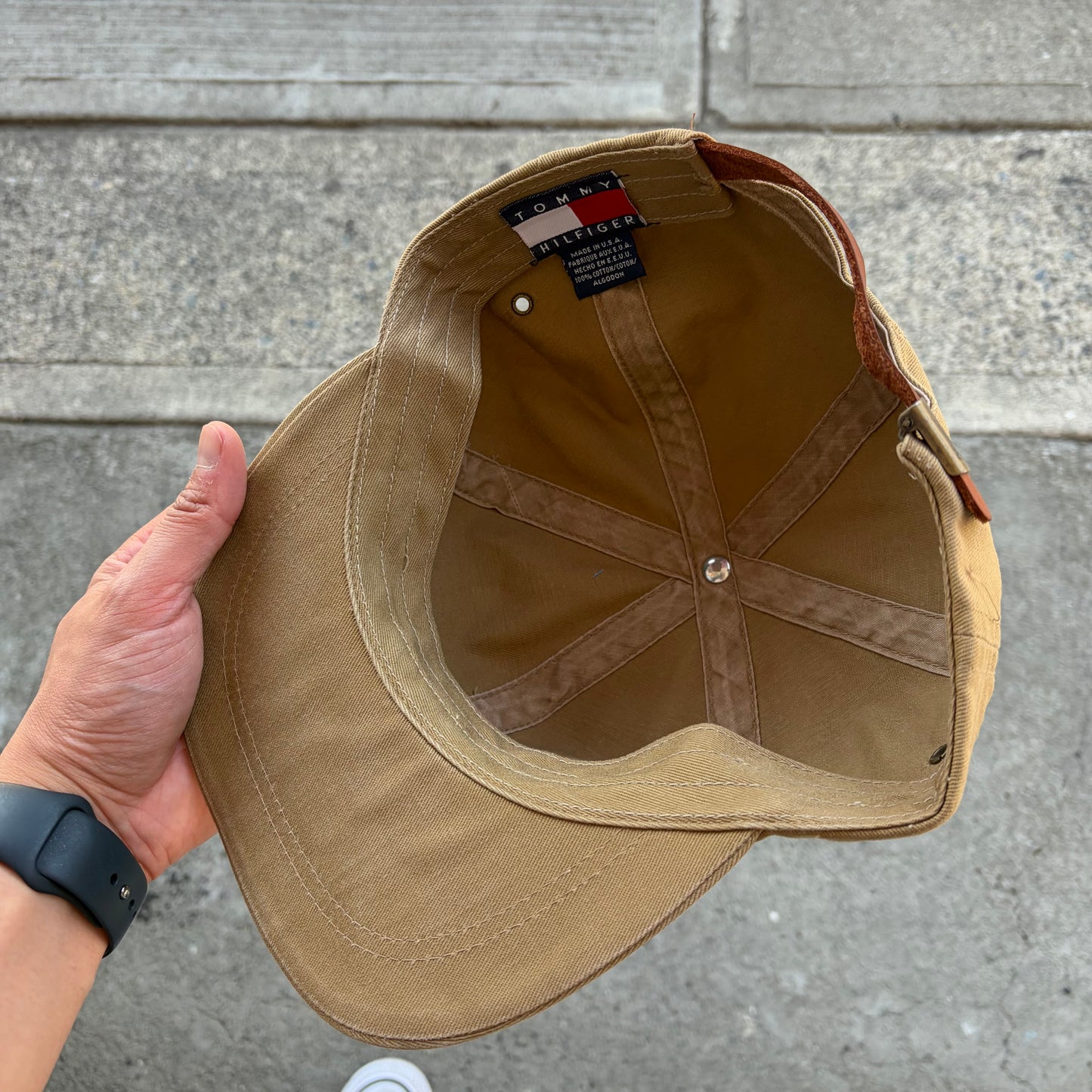 Vintage Tommy Hilfiger Crest StrapBack Hat