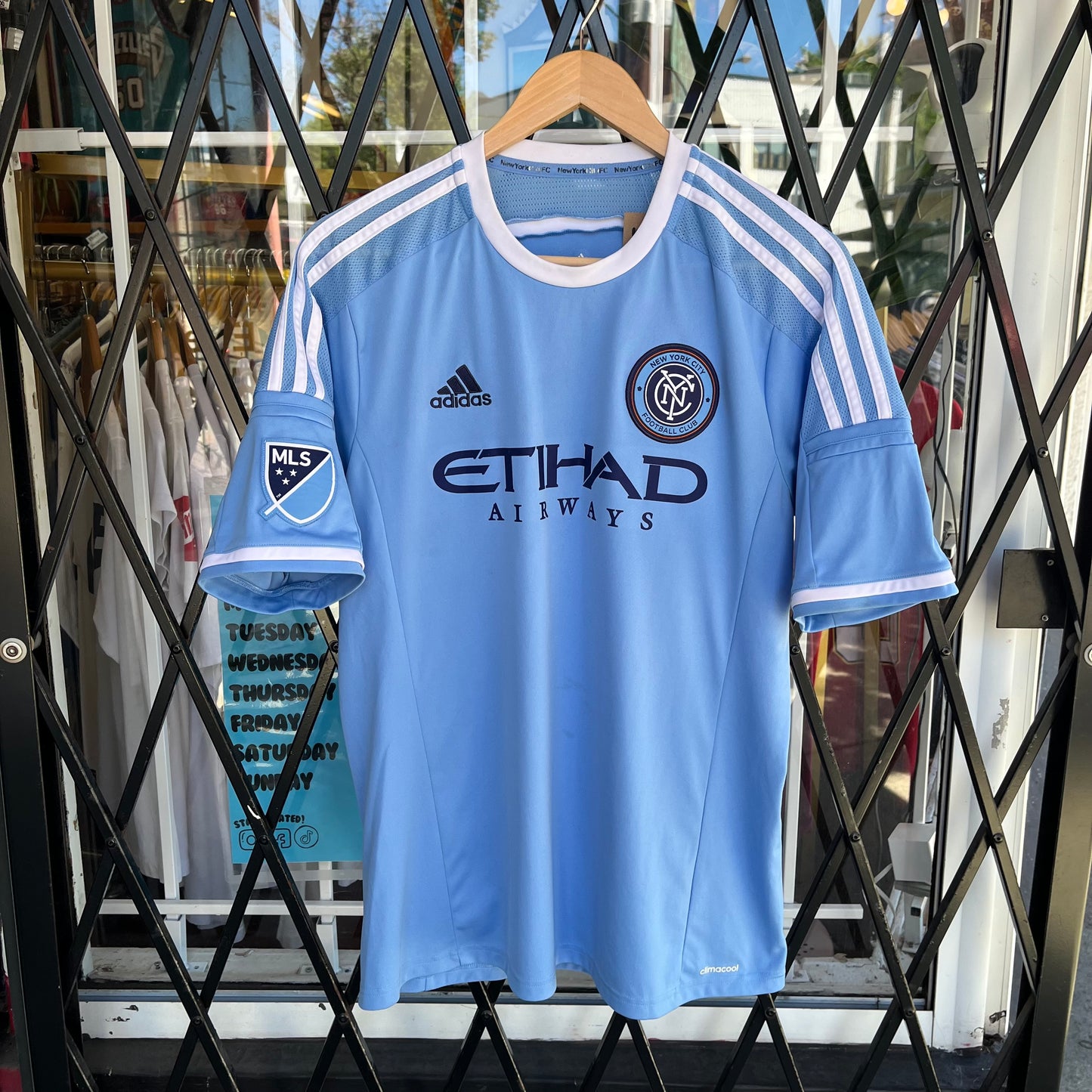 Adidas MLS New York City FC Jersey - Size L