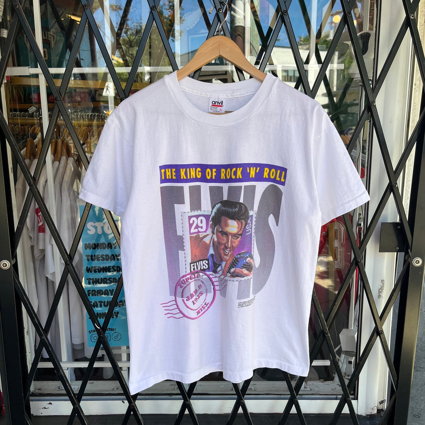 1992 Elvis Presley Tee - Size L