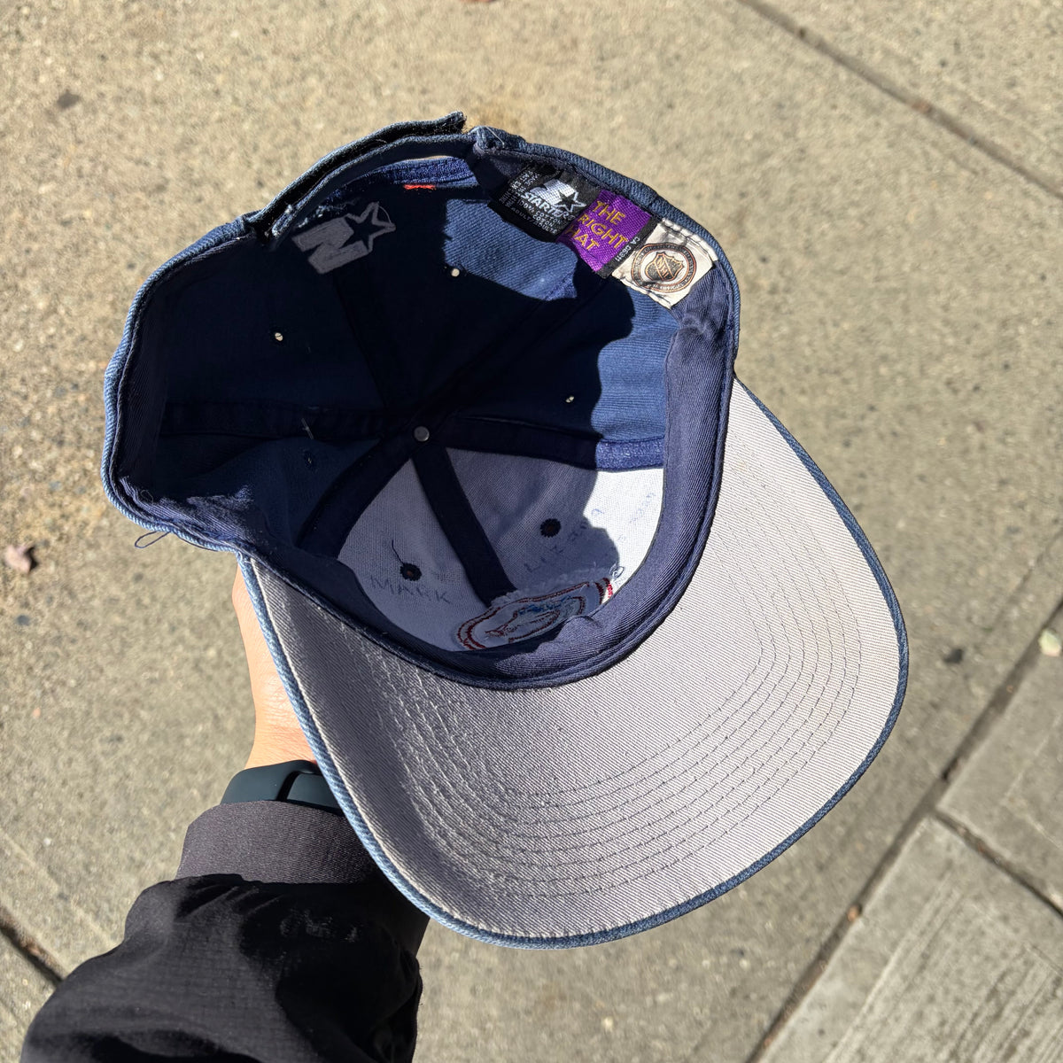 Vintage Starter Vancouver Canucks Velcroback Hat