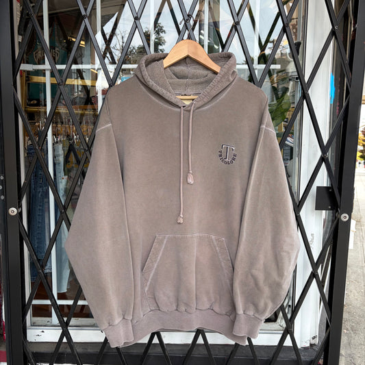 Vintage Tricolore Faded Hoodie - Size L
